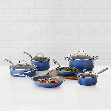 Food Network™ 10-pc. Ombre Nonstick Ceramic Cookware Set