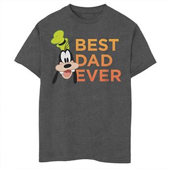 Boys 6-20 Mickey Classic Goofy Best Dad Ever Tee