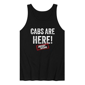 Men's Jersey Shore Cabs Are Here Graphic Tank Top
