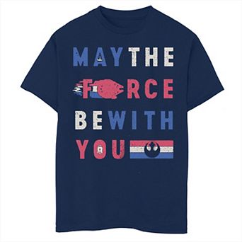 Disney's Star Wars Boys 8-20 May The Force Be With You Tee
