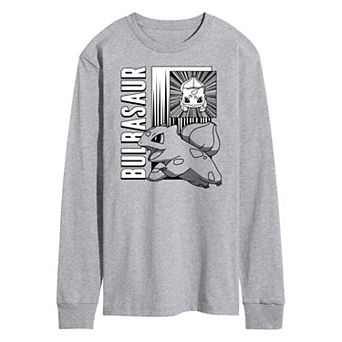 Men's Pokemon Bulbasaur Long Sleeve Graphic Tee