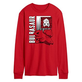 Men's Pokemon Bulbasaur Long Sleeve Graphic Tee