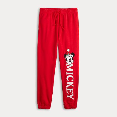 Disney Mickey Mouse Holiday Joy outlet Winter women's sweatshirt and joggers bundle Lar