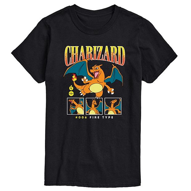 Men's Pokemon Charizard Graphic Tee