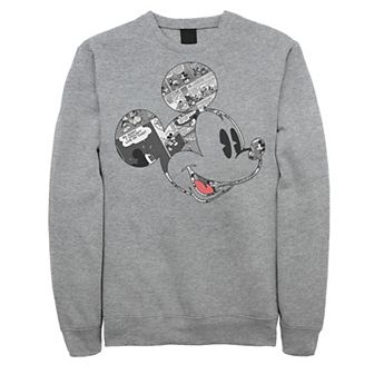 Disney's Big & Tall Mickey &Friends Mickey Mouse Comic Fill Fleece