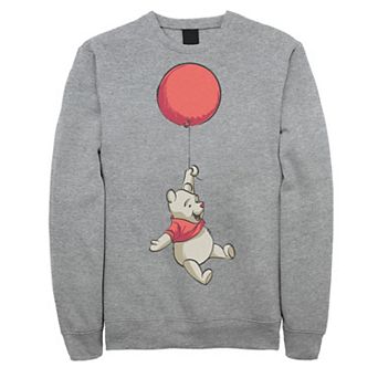 Disney's Big & Tall Winnie The Pooh Floating Red Balloon Fleece