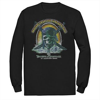 Disney's Big & Tall Pirates Of The Caribbean Undead Arrival Long Sleeve Graphic Tee
