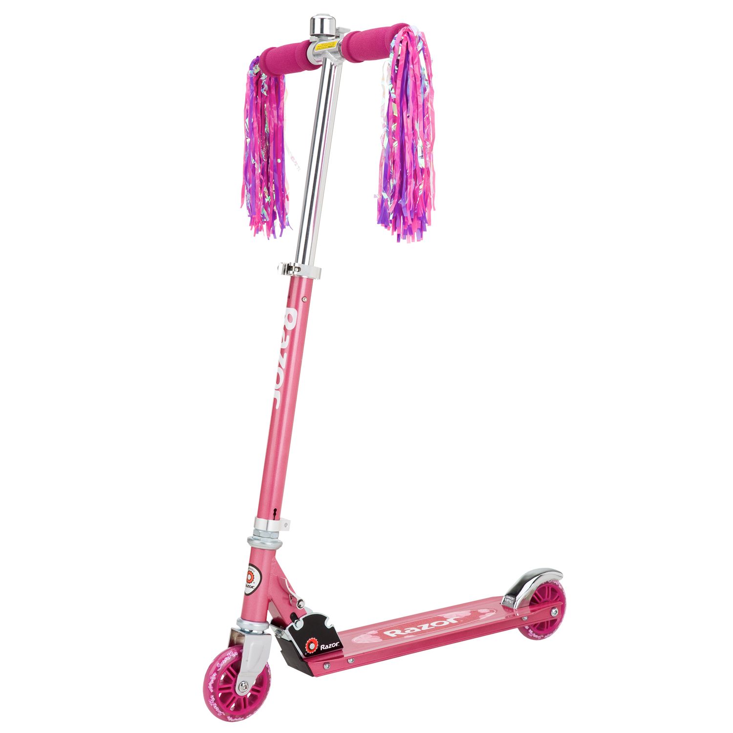 girls folding scooter