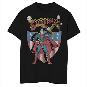 Boys 8-20 DC Comics Superman Vintage Crest Graphic Tee