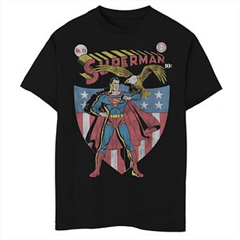 Boys 8-20 DC Comics Superman Vintage Crest Graphic Tee