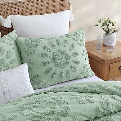 Peri Chenille Laurel Comforter Set with Shams