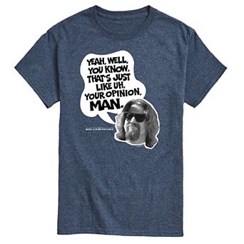 Men's The Big Lebowski Your Opinion Man Tee
