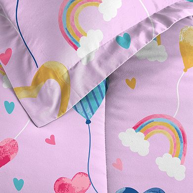 Dream Factory Balloon Hearts Comforter Set