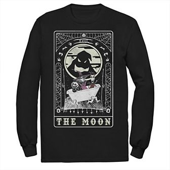 Disney's The Nightmare Before Christmas Big & Tall The Moon Card Long Sleeve Graphic Tee