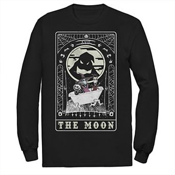 Disney's The Nightmare Before Christmas Big & Tall The Moon Card Long Sleeve Graphic Tee