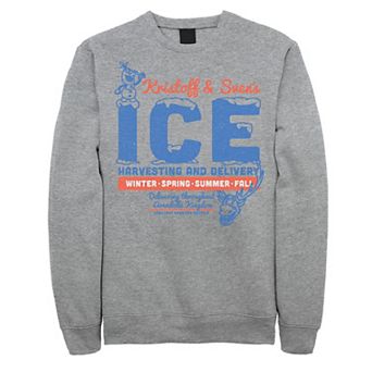 Disney's Frozen Big & Tall Kristoff & Sven's Ice Harvesting And Delivery Fleece Sweatshirt