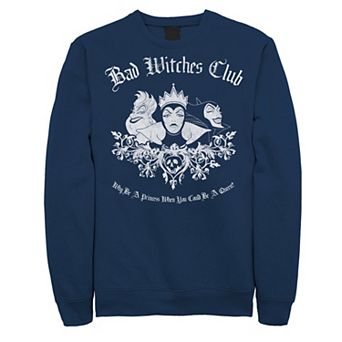 Disney's Villains Big & Tall Bad Witches Club Group Shot Fleece Graphic Pullover