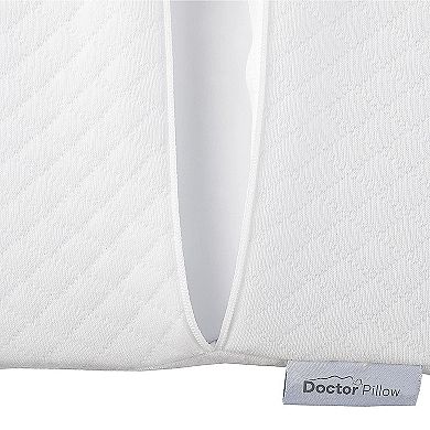 Dr. Pillow Half Moon Lumbar Cushion For Back Pain Relief,