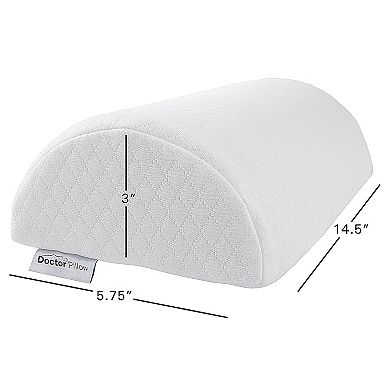 Dr. Pillow Half Moon Lumbar Cushion For Back Pain Relief,