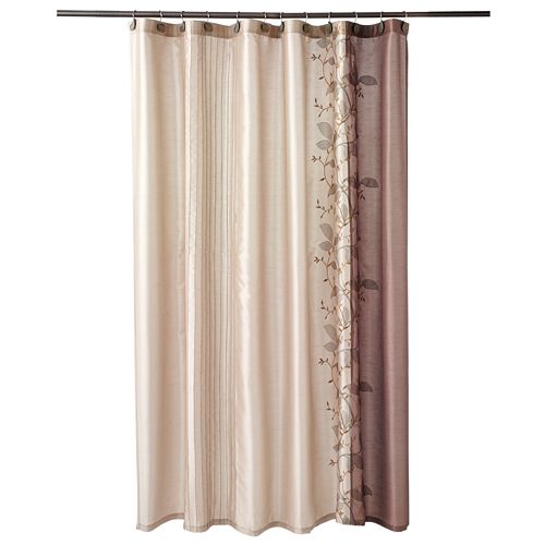 Chapel Hill By Croscill Landon Leaf Fabric Shower Curtain