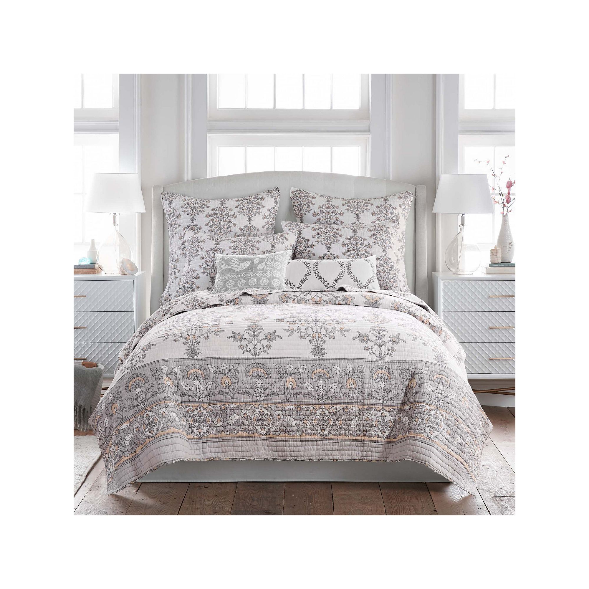 Levtex Home Filligree Quilt Set with Shams, Multi