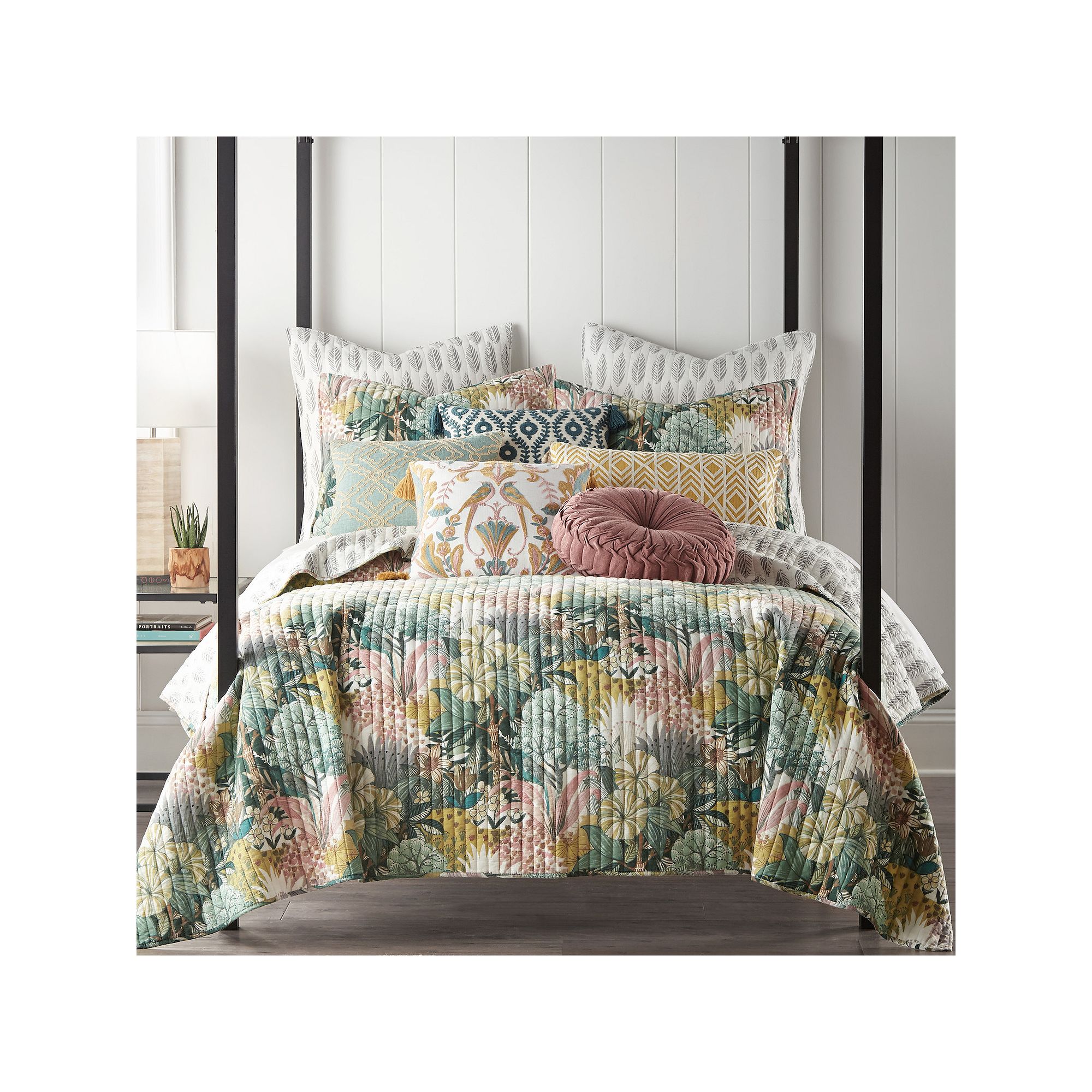 Levtex Home Ashika Quilt Set with Shams, Clay