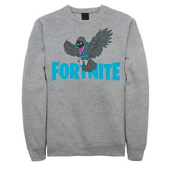 Big & Tall Fortnite Raven Logo Fleece Graphic Pullover
