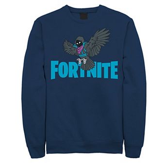 Big & Tall Fortnite Raven Logo Fleece Graphic Pullover