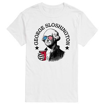Big & Tall George Sloshington Tee