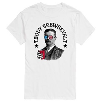 Big & Tall Teddy Brewsevelt Graphic Tee