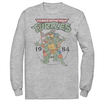Big & Tall Teenage Mutant Ninja Turtles Elite Group Est. 1984 Long Sleeve Tee