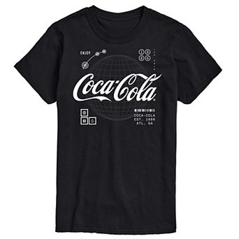 Big & Tall Coca-Cola Logo Graphic Tee