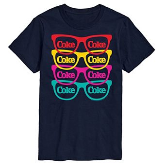 Big & Tall Coca-Cola Sunglasses Graphic Tee