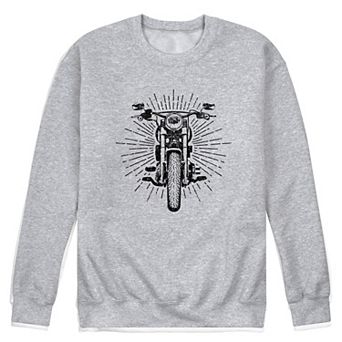 Men's Vintage Motorcycle Fleece Sweatshirt
