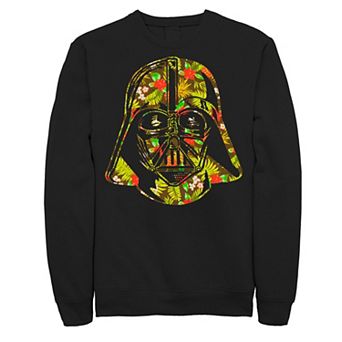 Big & Tall Star Wars Darth Vader Flower Filled Helmet Fleece Sweatshirt