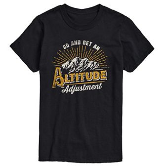 Big & Tall Altitude Adjustment Graphic Tee