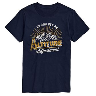 Big & Tall Altitude Adjustment Graphic Tee