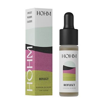 Hohm Reflect Essential Oil Blend - Natural, Pure Essential Oil for Your Home Diffuser - With Bergamot, Vetiver, Lime, and Ylang Ylang - 15 mL