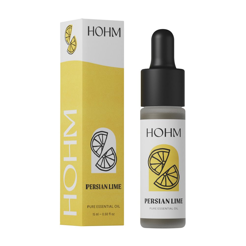 Hohm Persian Lime Essential Oil - Natural, Pure Essential Oil for Your ...