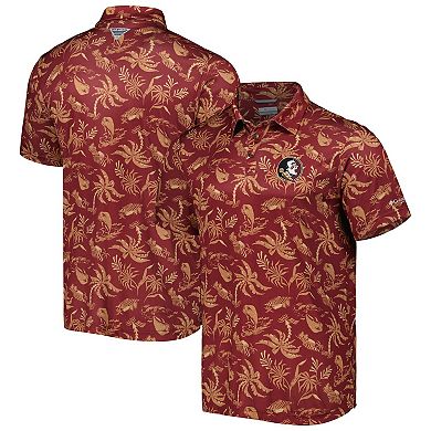 Men's Columbia Garnet Florida State Seminoles Super Terminal Tackle ...