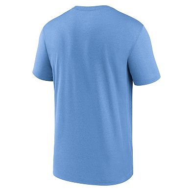 Men's Nike Light Blue Milwaukee Brewers City Connect Logo T-Shirt