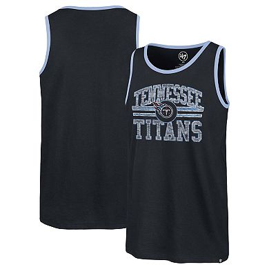 Men's '47 Navy Tennessee Titans Winger Franklin Tank Top