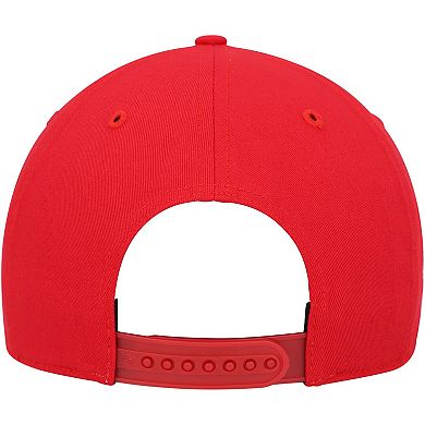 Men's '47 Red Washington Capitals Block Arch Hitch Snapback Hat