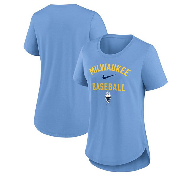 Milwaukee Brewers Nike Women's City Connect Tri-Blend T-Shirt