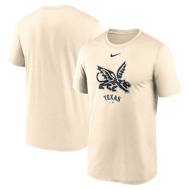 Men's Nike Cream Texas Rangers 2023 City Connect Peagle Logo T-Shirt