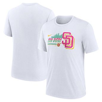 Men's Nike San Diego Padres City Connect Tri-Blend T-Shirt