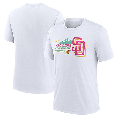 Men's Nike  San Diego Padres City Connect Tri-Blend T-Shirt