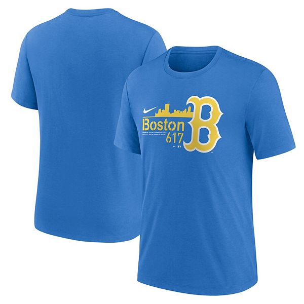 売れ筋商品|||ナイキ Tシャツ トップス レディース Men's Gold Boston Red Sox City Connect Velocity Practice Performance T-shirt Gold womens-nike-gold-boston-red-