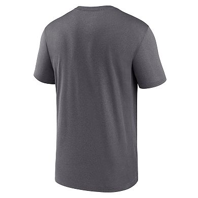 Men's Nike Gray Washington Nationals City Connect Logo T-Shirt