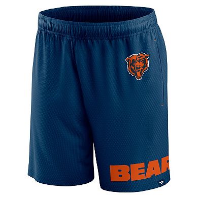 Men's Fanatics Branded Navy Chicago Bears Clincher Shorts